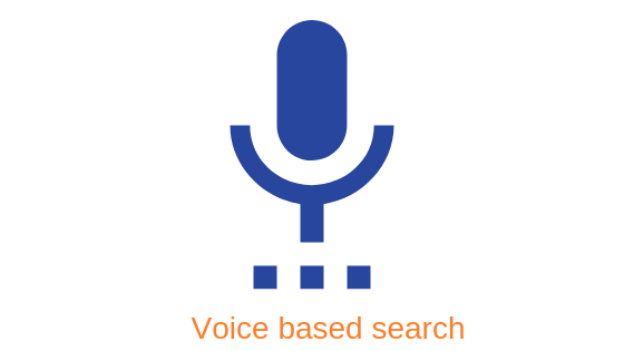 Voice based search