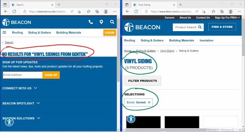 Beacon Product Query